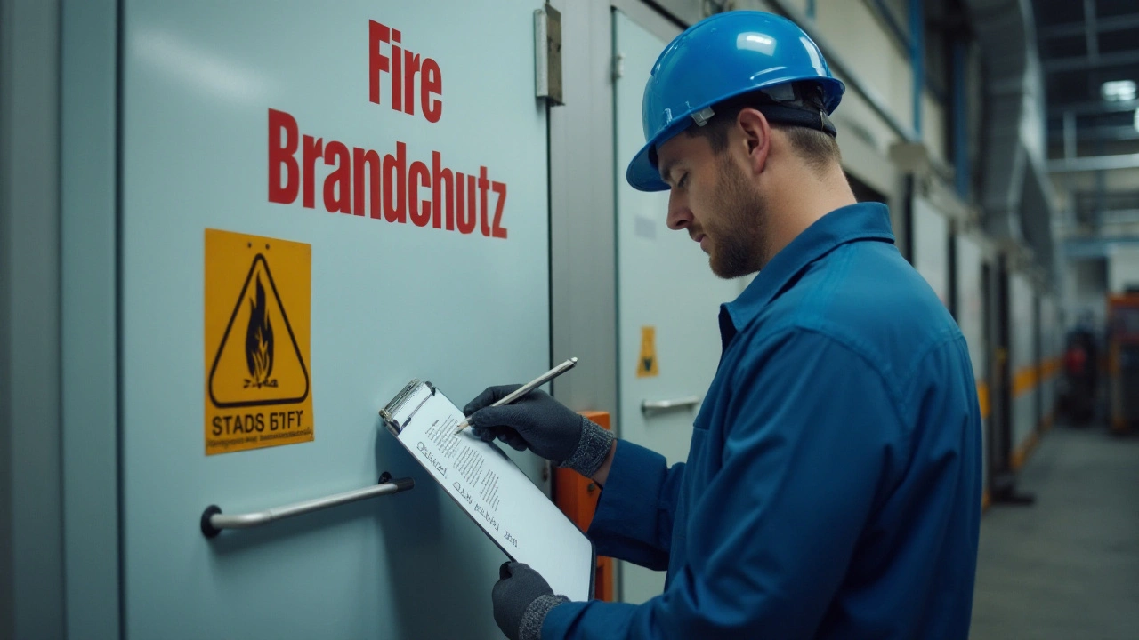 Brandschutztüren: Funktion und Struktur